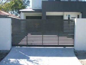 Contemporary Fence